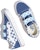 Vans Old Skool V Checkerboard Biru/Putih VNA38HDVDX