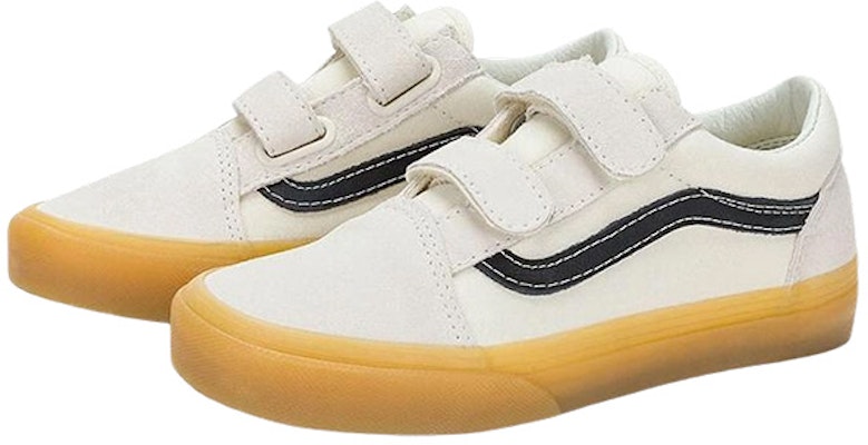 (Preschool) Vans Old Skool V 'Beige Black' VN0A4BUVKIG Order (Preschool) Vans Old Skool V 'Beige Black' VN0A4BUVKIG