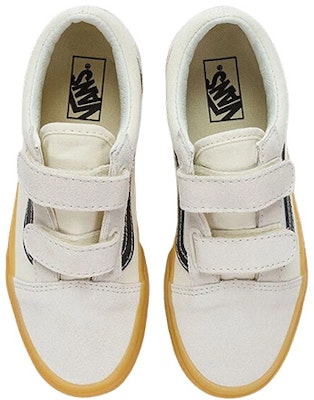 (Preschool) Vans Old Skool V 'Beige Black' VN0A4BUVKIG Lookbook (Preschool) Vans Old Skool V 'Beige Black' VN0A4BUVKIG