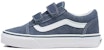 (PS) Kasut Vans Old Skool V Suede 'Vintage Indigo' VN000VHEAHU