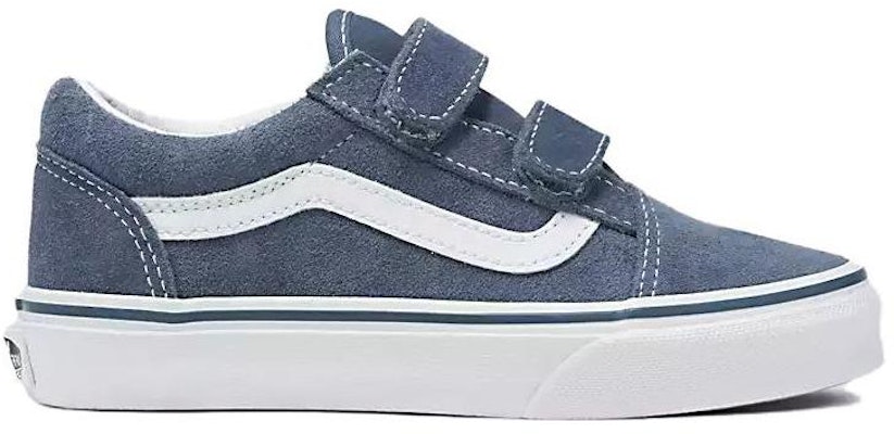 (Preschool) Vans Old Skool V Suede Shoes 'Vintage Indigo' VN000VHEAHU Order (Preschool) Vans Old Skool V Suede Shoes 'Vintage Indigo' VN000VHEAHU