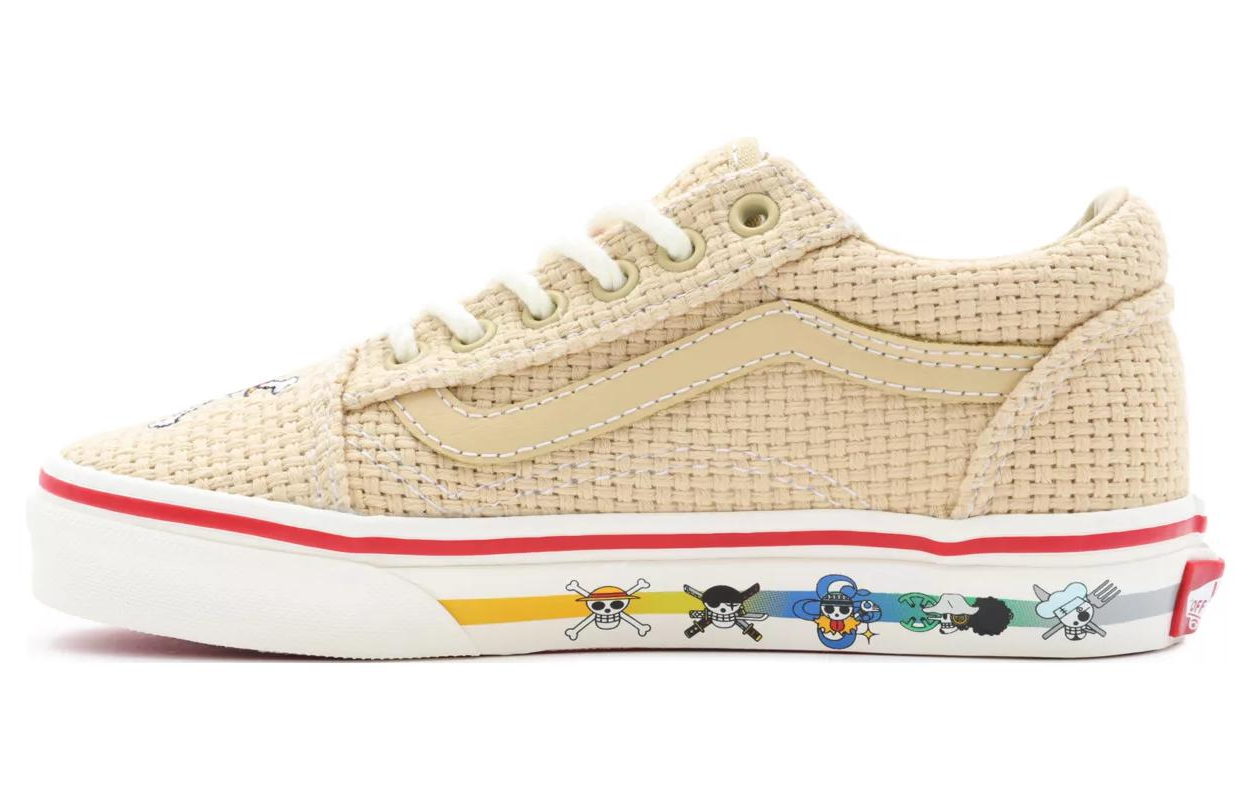 Buy 中童 ONE PIECE x Vans Kids Old Skool 航海王聯名 耐磨防滑 帆布鞋 淺褐