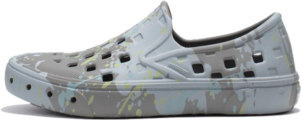 (Preschool) Vans Paint Splatter Slip-On TRK Shoes 'Grey Blue' VN0A4UVILLL Buy (Preschool) Vans Paint Splatter Slip-On TRK Shoes 'Grey Blue' VN0A4UVILLL