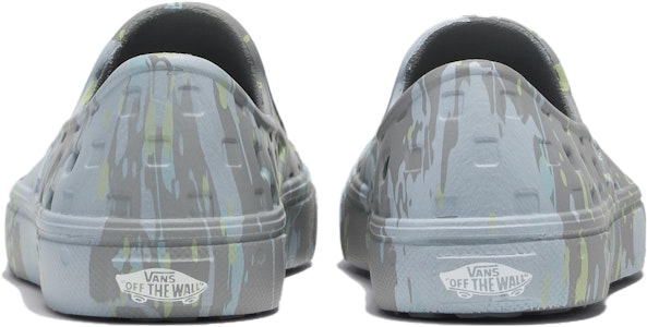 (PS) Vans泼墨防滑懒人鞋“灰蓝” VN0A4UVILLL Lookbook (PS) Vans泼墨防滑懒人鞋“灰蓝” VN0A4UVILLL