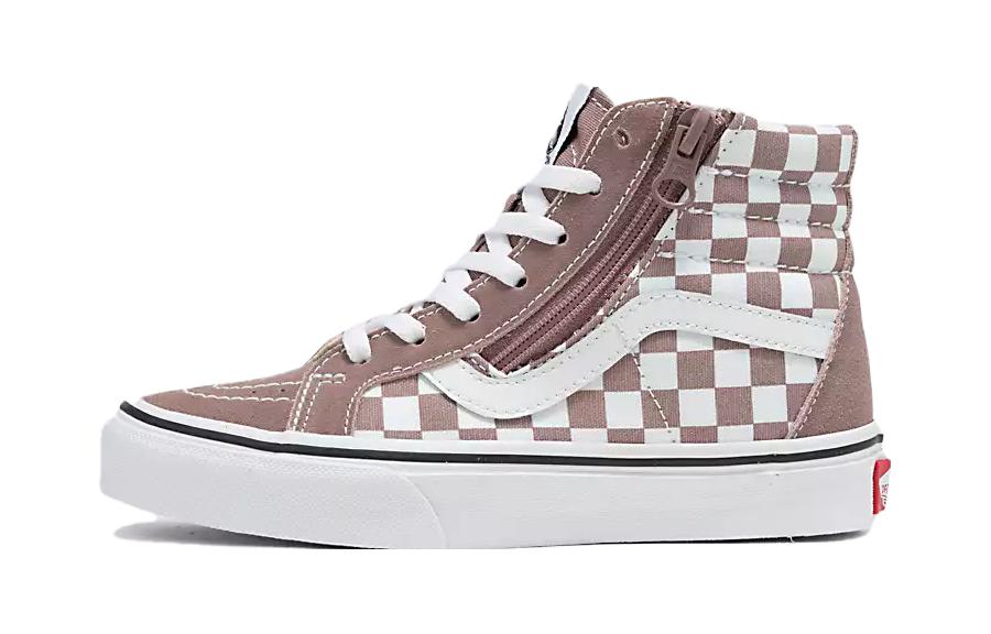 Buy 中童 Vans SK8 HI 舒適 耐磨透氣 高筒 兒童滑板鞋 粉色