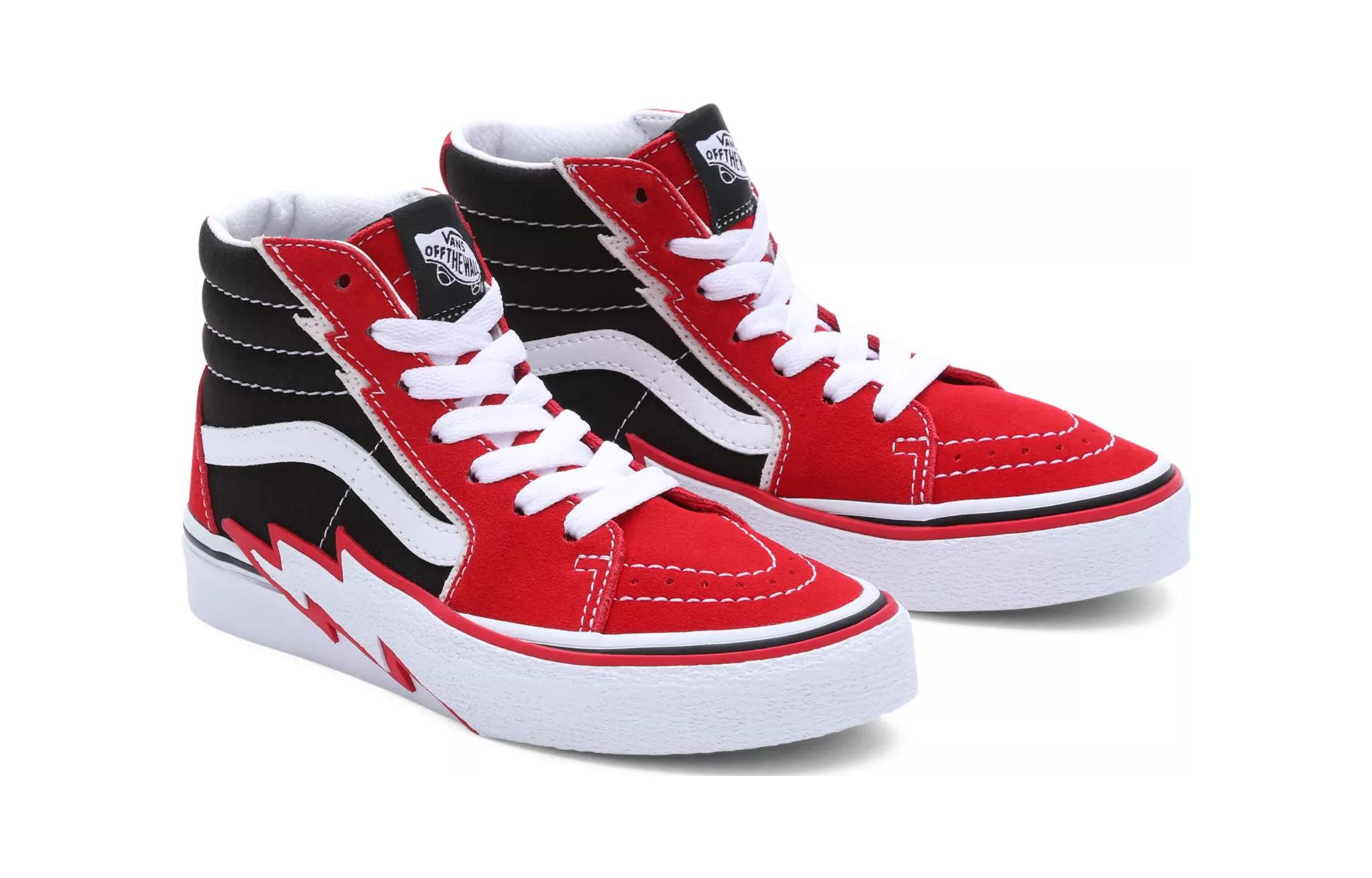 Lookbook (PS) Vans Sk8-Hi '红色' VN000BVJREB