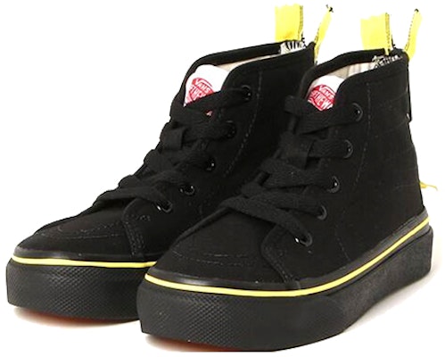 (Preschool) Vans SK8-HI Decon Zip 'Black' 617632-0001 Order (Preschool) Vans SK8-HI Decon Zip 'Black' 617632-0001
