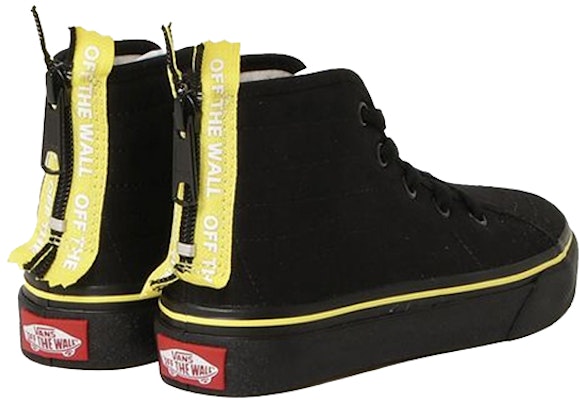 (Preschool) Vans SK8-HI Decon Zip 'Black' 617632-0001 Lookbook (Preschool) Vans SK8-HI Decon Zip 'Black' 617632-0001