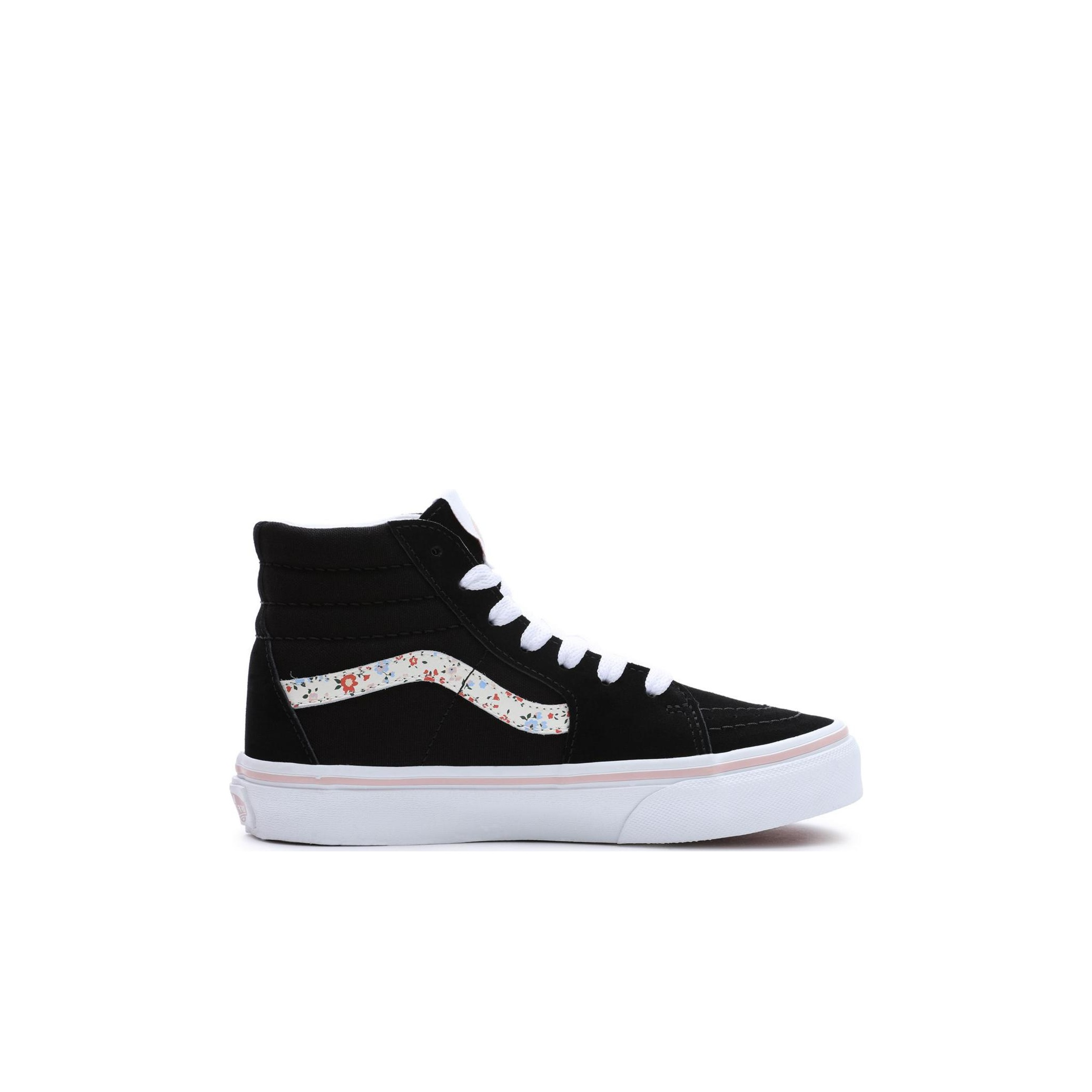 Order 中童 Vans SK8 HI 舒適 減震耐磨 高筒 兒童板鞋 黑白色