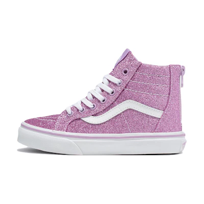 (PS) Vans SK8-Hi Glitter Shoes 'Pink White'