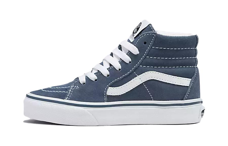 (Preschool) Vans Sk8-Hi Reissue Side Zip Shoes 'Vintage Indigo' VN0A4BUWAHU