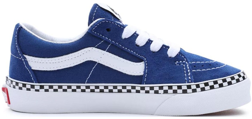 (Preschool) Vans Sk8-Low Checkerboard Foxing 'Blue White' VN0A7Q5L815 Order (Preschool) Vans Sk8-Low Checkerboard Foxing 'Blue White' VN0A7Q5L815
