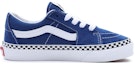 Order (PS) Vans Sk8-Low Checkerboard Foxing 'Biru Putih' VN0A7Q5L815