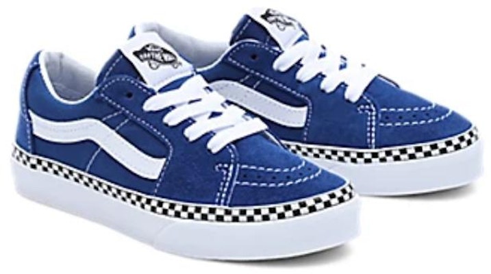 (Preschool) Vans Sk8-Low Checkerboard Foxing 'Blue White' VN0A7Q5L815 Lookbook (Preschool) Vans Sk8-Low Checkerboard Foxing 'Blue White' VN0A7Q5L815