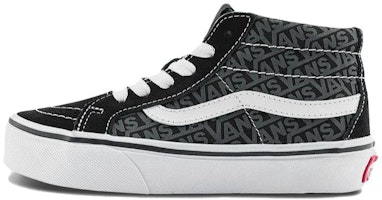 (Preschool) Vans SK8-Mid Reissie Skate Shoes 'Black Grey White' VN000BVP6BT (Preschool) Vans SK8-Mid Reissie Skate Shoes 'Black Grey White' VN000BVP6BT