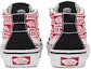 Purchase (PS) Kasut Vans Sk8-Mid Reissue Hook and Loop 'Merah Putih Hitam' VN000BVPBRR