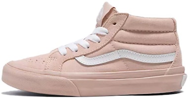 (Preschool) Vans Sk8-Mid Reissue Shoes 'Pastel Mono Rose Smoke' VN000BVPBQL (Preschool) Vans Sk8-Mid Reissue Shoes 'Pastel Mono Rose Smoke' VN000BVPBQL