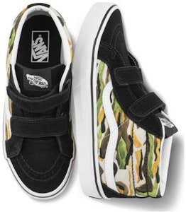 (PS) Vans Sk8-Mid Reissue V '涂浆迷彩绿' VN0A38HHBGK Lookbook (PS) Vans Sk8-Mid Reissue V '涂浆迷彩绿' VN0A38HHBGK