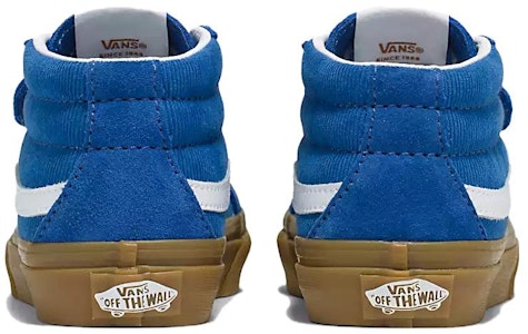 中童 Vans SK8 MID 舒適 耐磨透氣 低筒 兒童滑板鞋 藍色 Purchase 中童 Vans SK8 MID 舒適 耐磨透氣 低筒 兒童滑板鞋 藍色