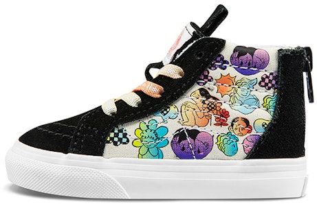 (TD) 반스 스케이트-하이 스니커즈 블랙 (멀티컬러) VN000XG58C3 Buy (TD) 반스 스케이트-하이 스니커즈 블랙 (멀티컬러) VN000XG58C3