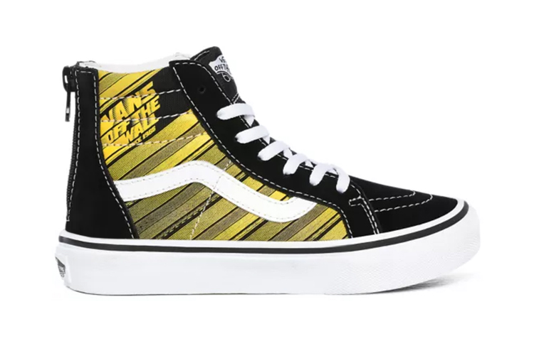 Order Vans SK8-HI 黒/黄 (ヴァンズ スケートハイ) VN0A4BUX0MM