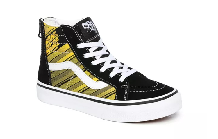 Lookbook Vans SK8-HI 黒/黄 (ヴァンズ スケートハイ) VN0A4BUX0MM