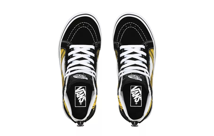 Shop Vans SK8-HI 黒/黄 (ヴァンズ スケートハイ) VN0A4BUX0MM