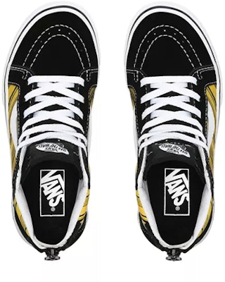 Vans SK8-HI 黒/黄 (ヴァンズ スケートハイ) VN0A4BUX0MM Shop Vans SK8-HI 黒/黄 (ヴァンズ スケートハイ) VN0A4BUX0MM