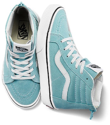 Vans SK8-HI Sneakers Tinggi K Biru/Putih VN000W9W7WT Shop Vans SK8-HI Sneakers Tinggi K Biru/Putih VN000W9W7WT