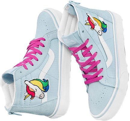 반스 스케이트하이 K 블루/라이트블루 VN0A4BUX34C Shop 반스 스케이트하이 K 블루/라이트블루 VN0A4BUX34C