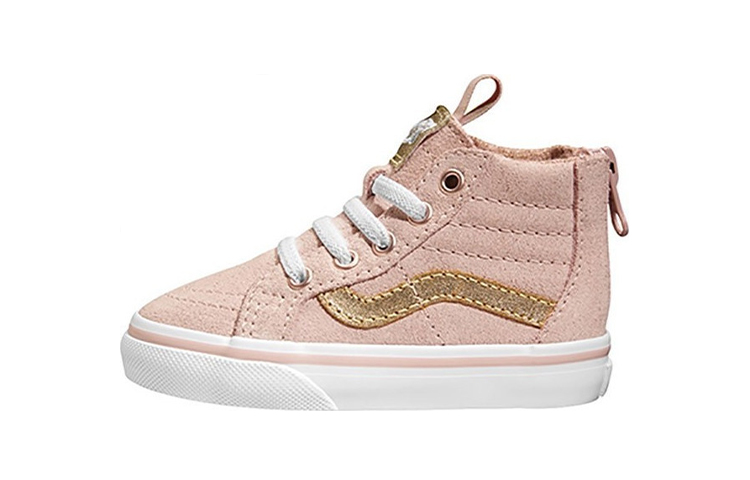 Buy 嬰幼兒 Vans Sk8 Hi 休閒時尚滑板鞋 粉紅色