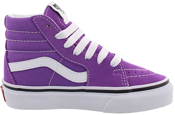 中童 Vans SK8 HI 休閒時尚 高筒 兒童滑板鞋 紫色 Order 中童 Vans SK8 HI 休閒時尚 高筒 兒童滑板鞋 紫色
