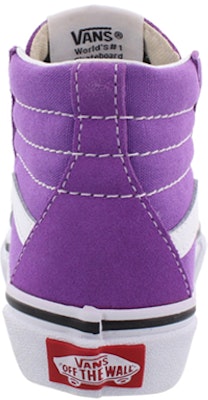 中童 Vans SK8 HI 休閒時尚 高筒 兒童滑板鞋 紫色 Lookbook 中童 Vans SK8 HI 休閒時尚 高筒 兒童滑板鞋 紫色