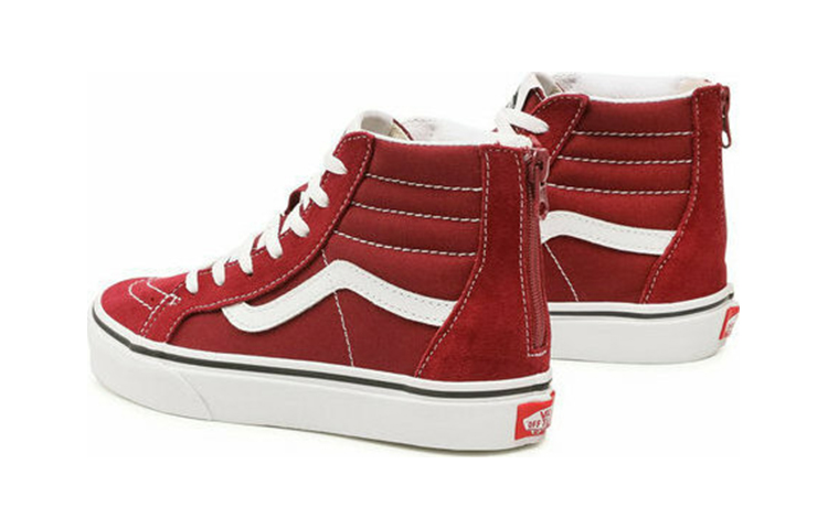 Shop Vans SK8-HI Kasut Skate BP Merah VN0A4BUX9AK