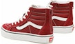 Shop Vans SK8-HI Kasut Skate BP Merah VN0A4BUX9AK