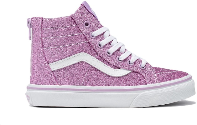 (PS) Vans SK8-Hi Zapatos Brillantes 'Rosa Blanco' VN0A4BUXLLC Order (PS) Vans SK8-Hi Zapatos Brillantes 'Rosa Blanco' VN0A4BUXLLC