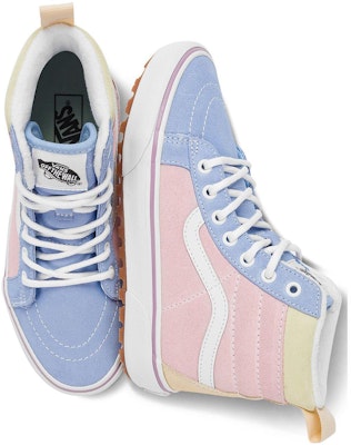 (Preschool) Vans SK8-Hi Pastel High-Top Sneakers 'Blue Pink' VN0A5HZ56GL Lookbook (Preschool) Vans SK8-Hi Pastel High-Top Sneakers 'Blue Pink' VN0A5HZ56GL