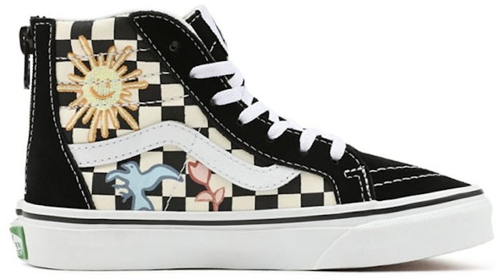 中童 Vans SK8 HI 拉鍊 休閒 高筒 兒童滑板鞋 黑白 Order 中童 Vans SK8 HI 拉鍊 休閒 高筒 兒童滑板鞋 黑白