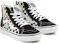Lookbook 中童 Vans SK8 HI 拉鍊 休閒 高筒 兒童滑板鞋 黑白