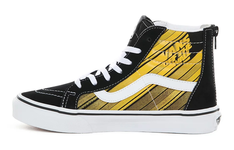 Buy 大童 Vans SK8 Hi Zip 高幫 兒童滑板鞋 黑黃