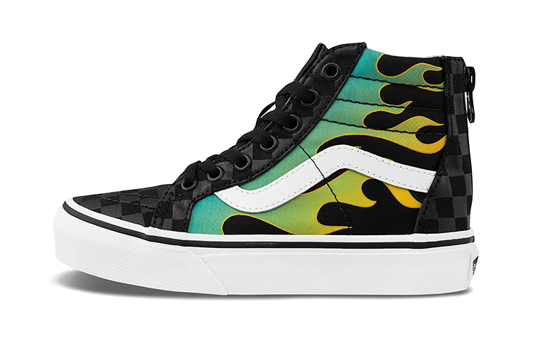 Buy Vans SK8-Hi Zip Fire Black VN0A4BUXESY