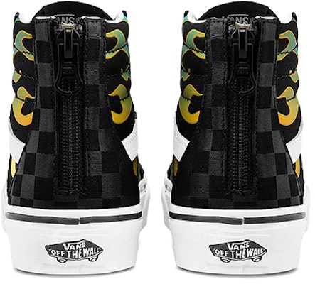 Vans SK8-Hi Zip Fire Black VN0A4BUXESY Shop Vans SK8-Hi Zip Fire Black VN0A4BUXESY