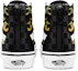 Shop Vans SK8-Hi Zip Fire Black VN0A4BUXESY