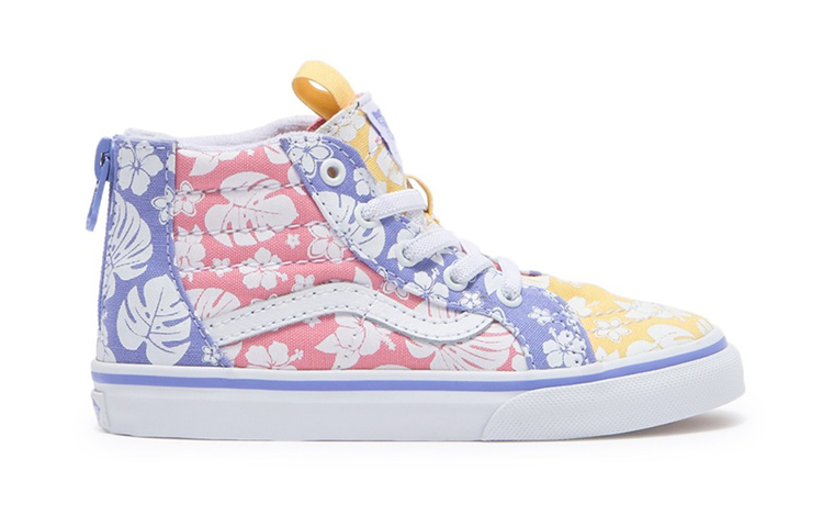 Order 中童 Vans SK8-Hi 拉鍊運動鞋 花卉