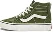 Buy 中童 Vans SK8 HI Zip 減震防滑耐磨 高筒 滑板鞋 綠色