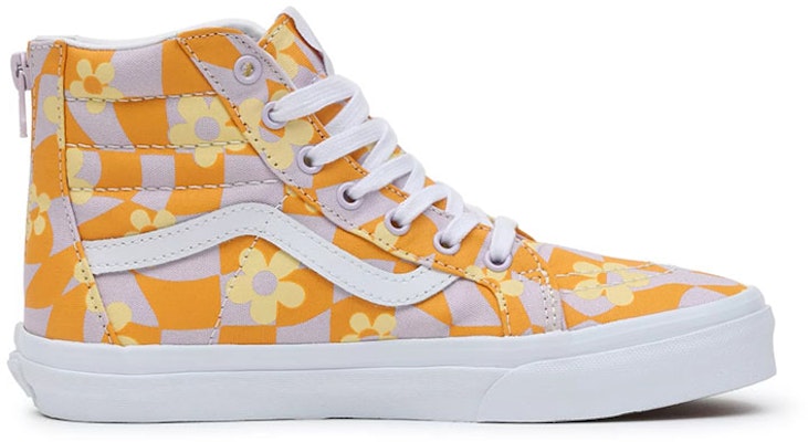 大童 Vans SK8 HI Zip 休閒 耐磨 高筒 兒童滑板鞋 橙白 Order 大童 Vans SK8 HI Zip 休閒 耐磨 高筒 兒童滑板鞋 橙白