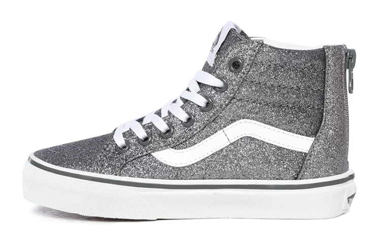 Buy Vans SK8-HI Zip Plateado Brillante VN0A4UI40M0