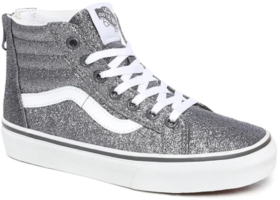 Vans SK8-HI Zip Plateado Brillante VN0A4UI40M0 Lookbook Vans SK8-HI Zip Plateado Brillante VN0A4UI40M0