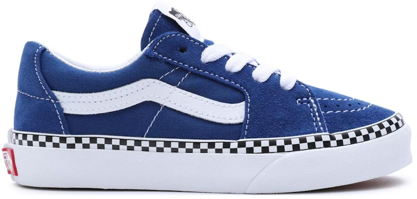 (Preschool) Vans Sk8-Low Checkerboard Foxing 'Blue White' VN0A7Q5L815 Order (Preschool) Vans Sk8-Low Checkerboard Foxing 'Blue White' VN0A7Q5L815
