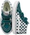 Kasut Vans SK8-Mid Kasual Skate Hijau Putih Grid Mid-Top VN0A38HH60Q